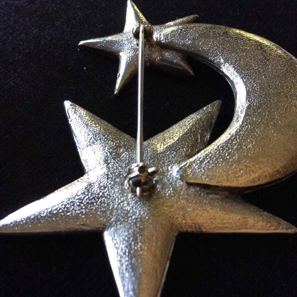 Celestial Rhinestone Brooch.🌟💫 - Picture 12 of 13